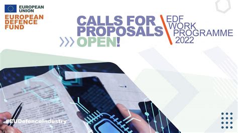 call for proposals|edf call for proposals 2022.